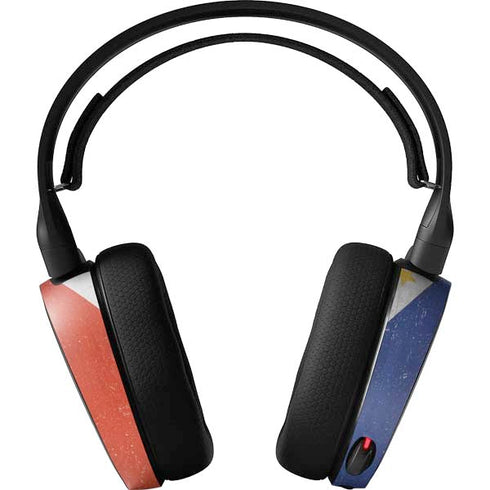 Philippines Flag Distressed SteelSeries Arctis 3 Skin